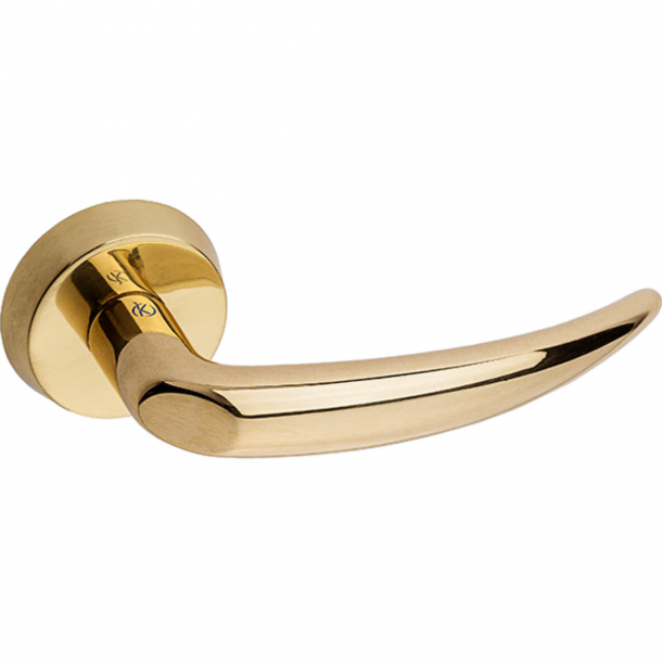 Door handle - Brass - Model Calliope