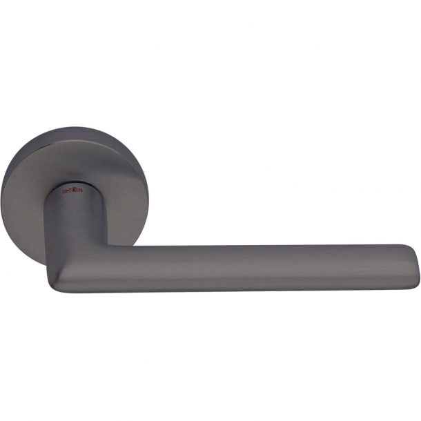 Door handle - Gun metal - Interior - Model VERONA
