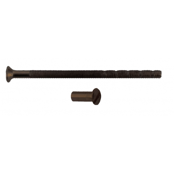 Knuckle skruv - Brunad mässing - M4x95mm -TX10