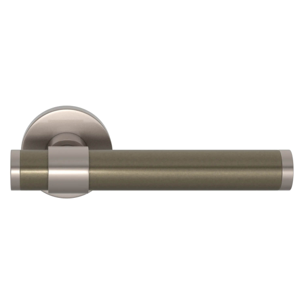 Drgreb - Turnstyle Designs - Slv bronze Amalfine / Satin nikkel - Model B1202