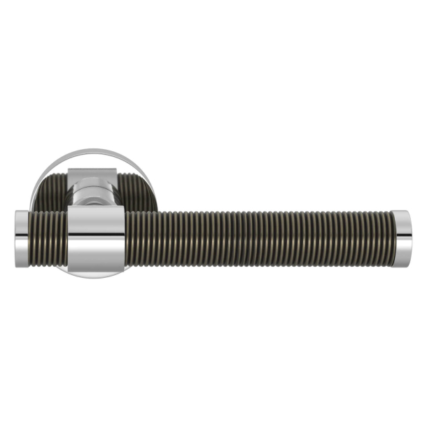 Drgreb - Turnstyle Designs - Slv bronze Amalfine / Blank krom - Model B1355