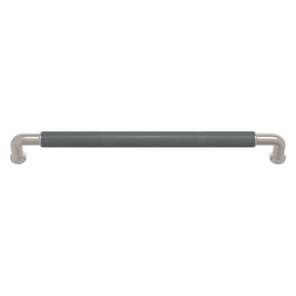 Mbelgreb - Turnstyle Designs - Skiftergrt Lder / Poleret nikkel - Model RF1300