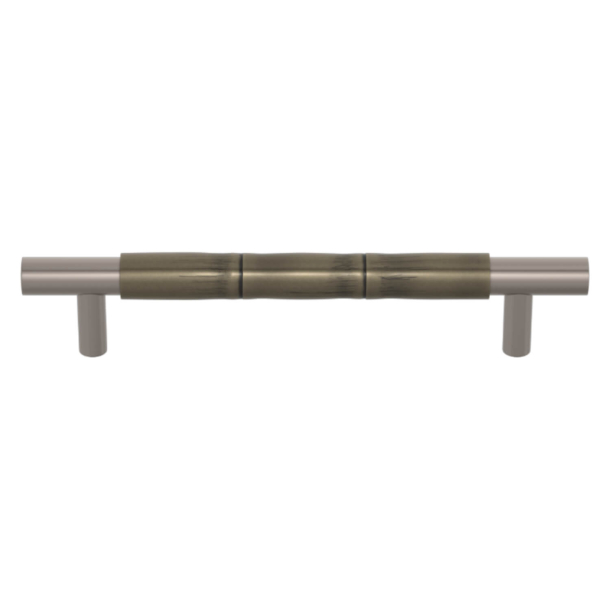 Turnstyle Designs Cabinet handles - Silver bronze Amalfine / Satin nickel - Model Y2879