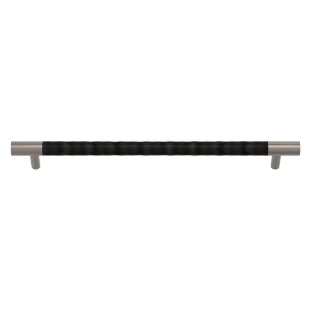 Cabinet handle - Satin nickel / Black bronze Amalfine - Model Y3200