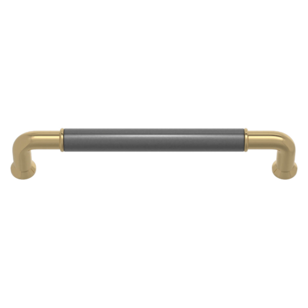 Turnstyle Designs Cabinet handles - Alupewt Amalfine / Polished brass - Model YF1163