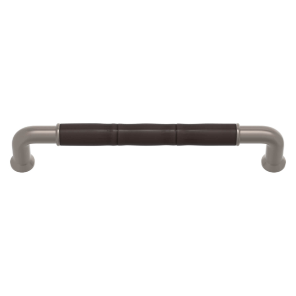 Turnstyle Designs Cabinet handles - Cocoa Amalfine / Satin nickel - Model YF2879