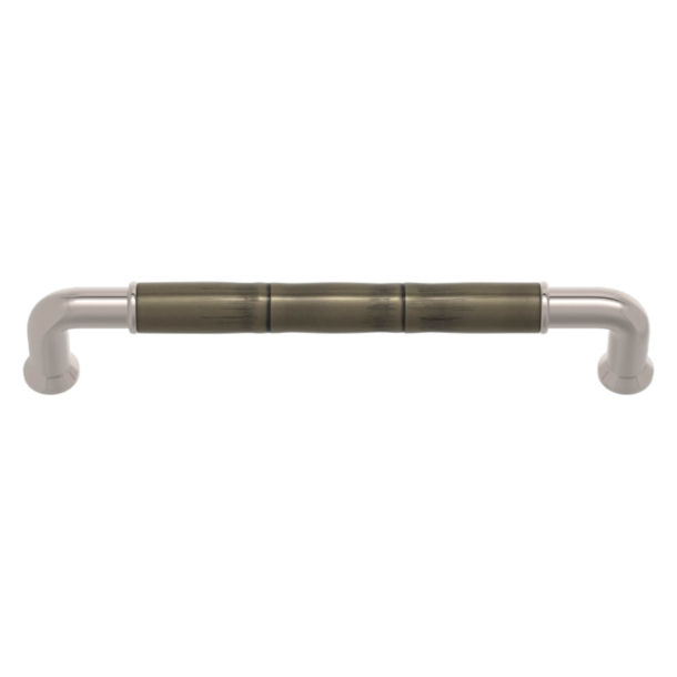 Turnstyle Designs Möbelhandtag - silver brons Amalfine / polerat nickel - Modell YF2879