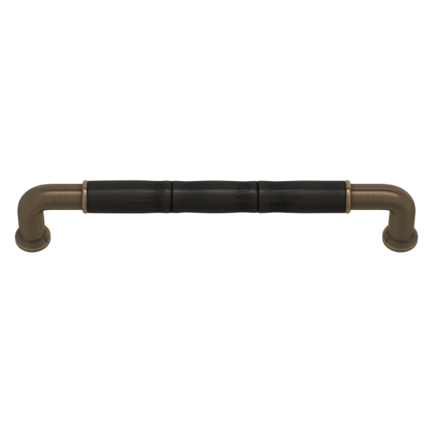 Turnstyle Designs Cabinet handles - Black bronze Amalfine / Antique Brass- Model YF2879