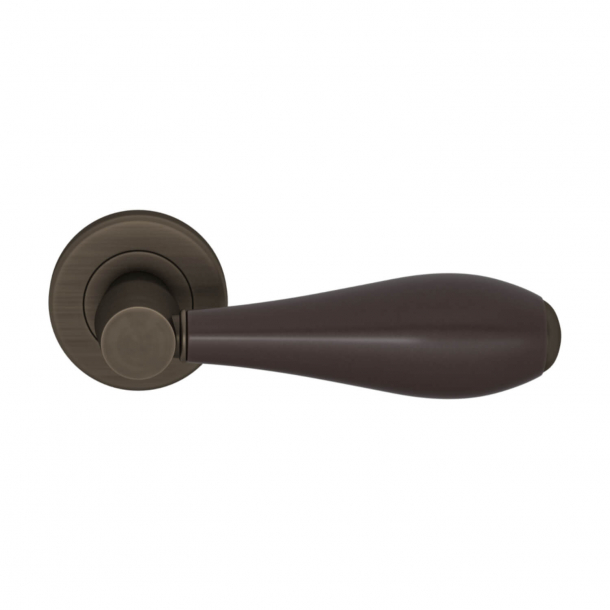 Turnstyle Design Door handle - Amalfine - Cocoa / Vintage patina - Model D1002
