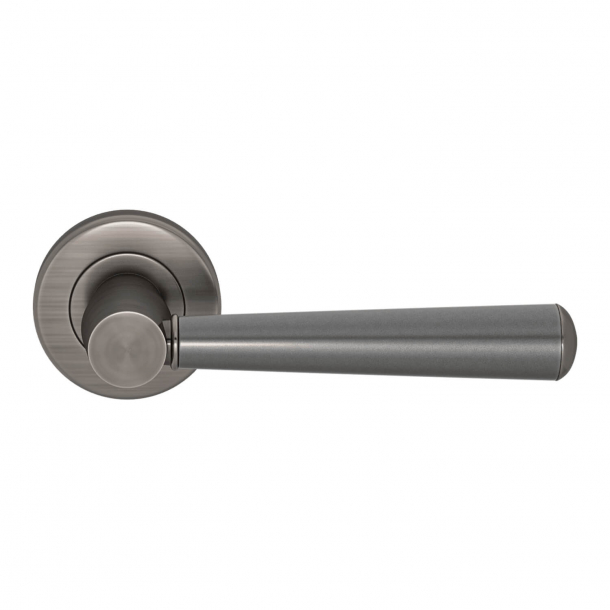Turnstyle Design Door handle - Amalfine - Alupewt / Vintage nickel - Model D1332