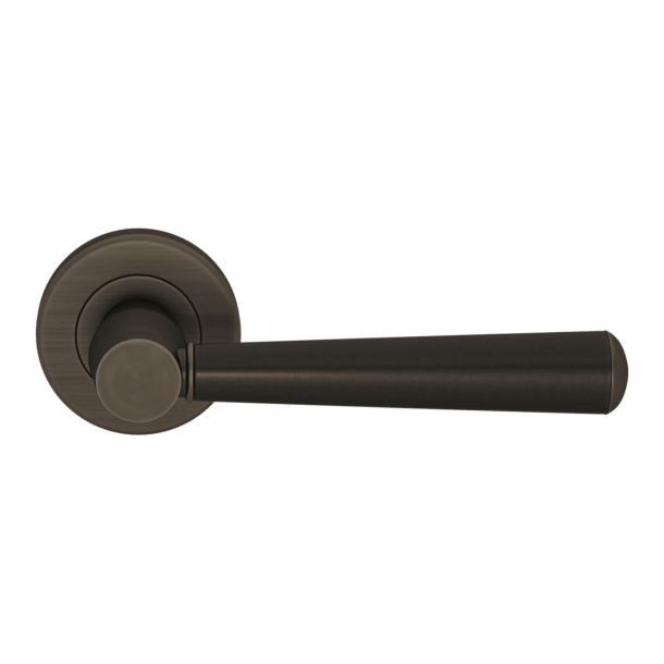 Turnstyle Design Door handle - Amalfine - Black bronze / Vintage patina - Model D1332