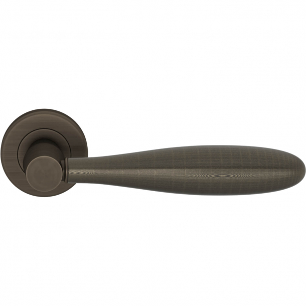 Turnstyle Design Door handle - Amalfine - Silver bronze / Vintage patina - Model D3200