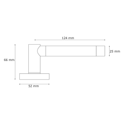 Drgreb - Turnstyle Designs - Amalfine - Alupewt / Poleret nikkel - Model D3240