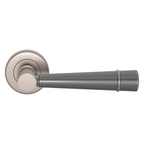 Turnstyle Design Door handle - Amalfine - Alupewt / Satin nickel - Model D3240