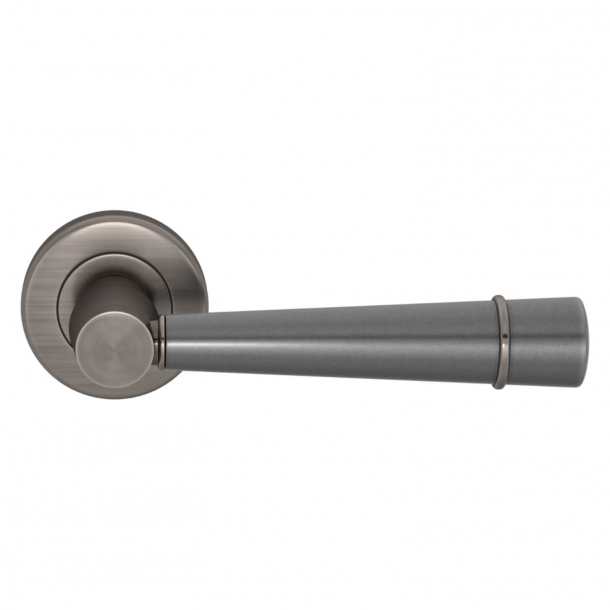 Turnstyle Design Door handle - Amalfine - Alupewt / Vintage nickel - Model D3240
