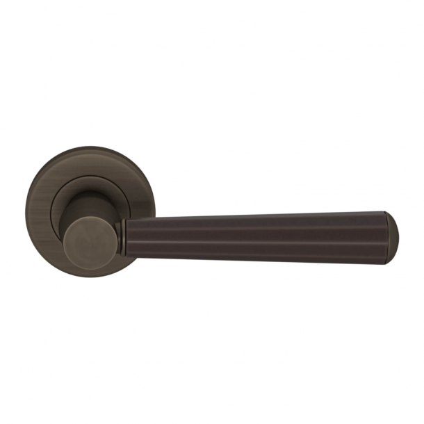 Turnstyle Design Door handle - Amalfine - Cocoa / Vintage patina - Model D3280