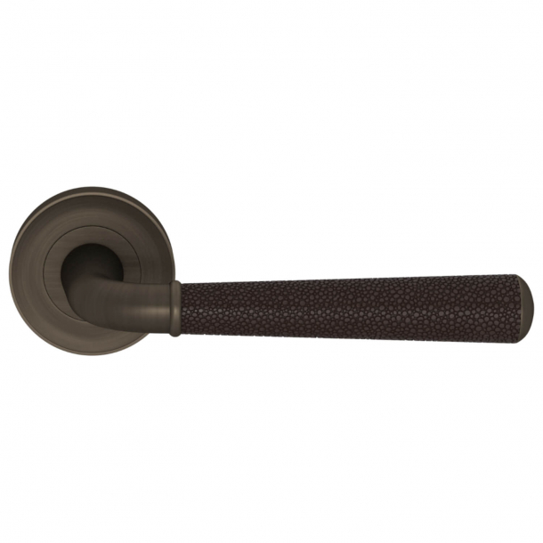 Turnstyle Design Door handle - Amalfine - Cocoa / Vintage patina - Model DF2988