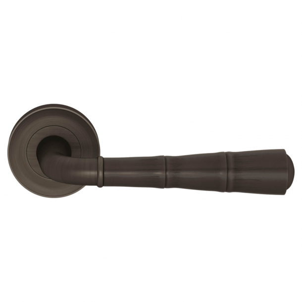 Turnstyle Design Door handle - Amalfine - Cocoa / Vintage patina - Model DF3009