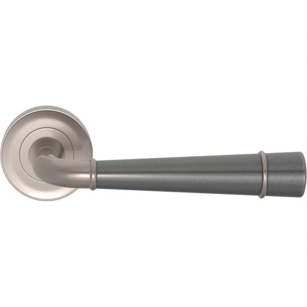 Turnstyle Design Door handle - Amalfine - Alupewt / Satin nickel - Model DF3260