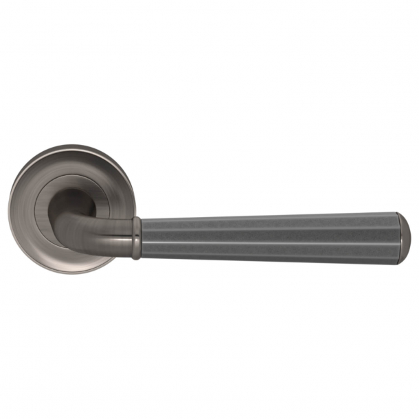 Door handle - Turnstyle Design - Amalfine - Alupewt / Vintage nickel - Model DF3270