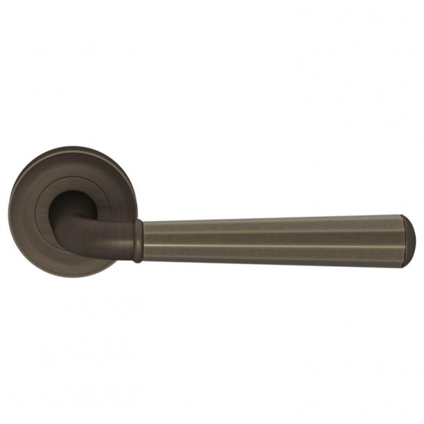 Door handle - Turnstyle Design - Amalfine - Silver bronze / Vintage patina - Model DF3270