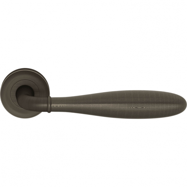 Turnstyle Design Door handle - Amalfine - Silver bronze / Vintage patina - Model DF3290