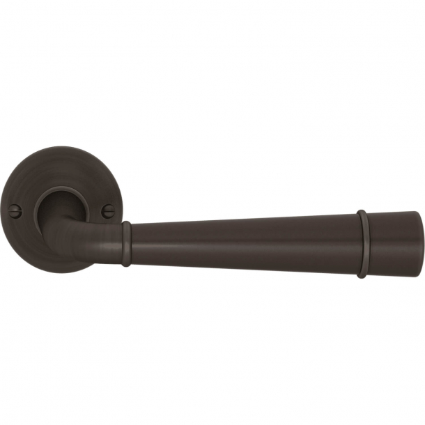 Turnstyle Design Door handle - Amalfine - Cocoa / Vintage patina - Model DF4455