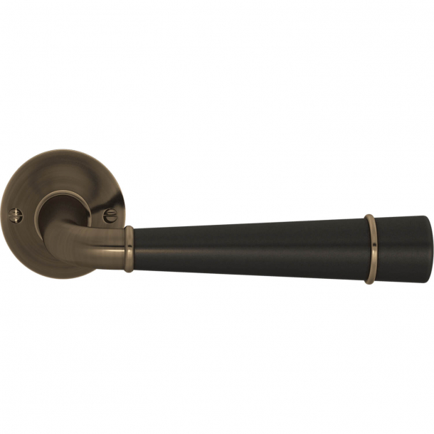 Drgreb - Turnstyle Designs - Amalfine - Sort bronze / Antik messing - Model DF4455