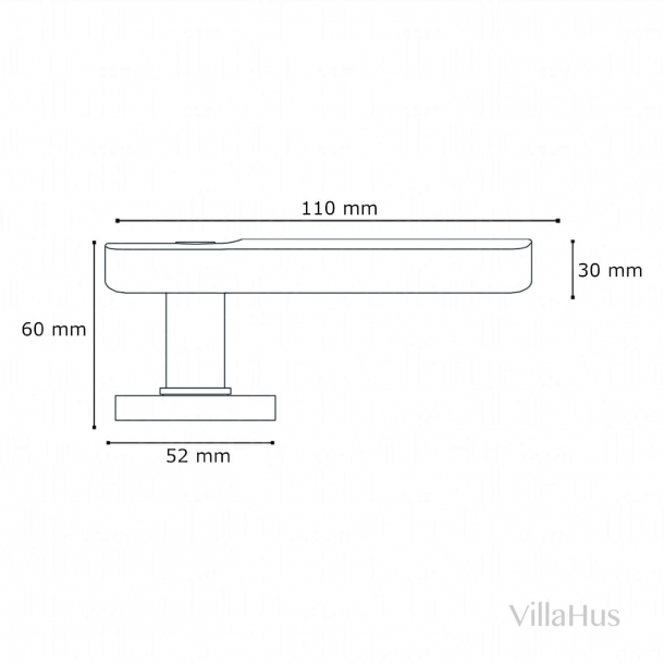 Drgreb - Turnstyle Designs - Amalfine - Kakaofarvet / Vintage nikkel - Model E3500