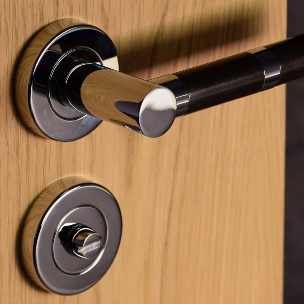 Drgreb - Turnstyle Designs - Amalfine - Sort bronze / Poleret messing - Model P2771