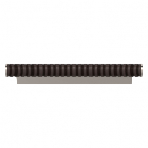 Turnstyle Designs Cabinet handles - Cocoa Amalfine / Polished nickel - Model P3170