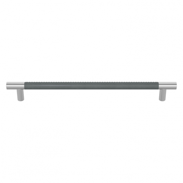 Mbelgreb - Turnstyle Designs - Skiftergrt Lder / Blank krom - Model R1512