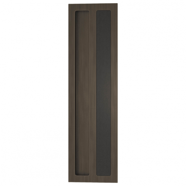 FLUSH PULL - RECESSED RECESS LEATHER - Turnstyle Design - Model R3150