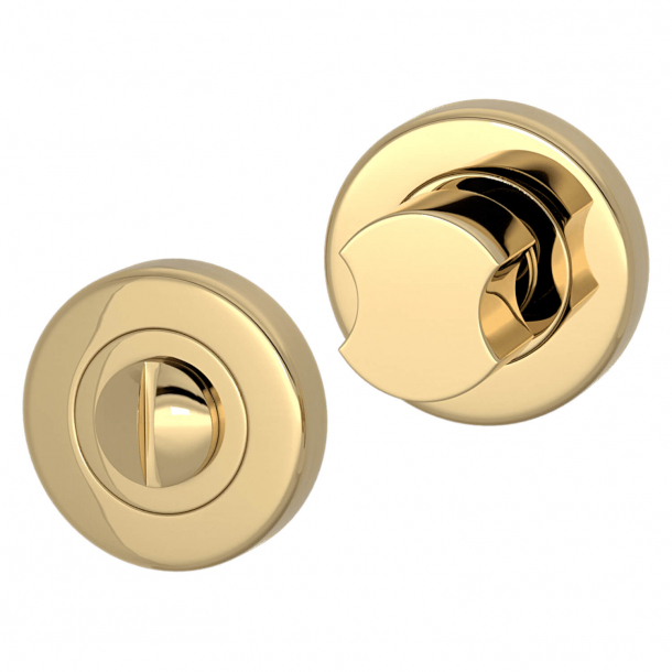 Privacy Lock - Brass - Turnstyle Design - Model S8234