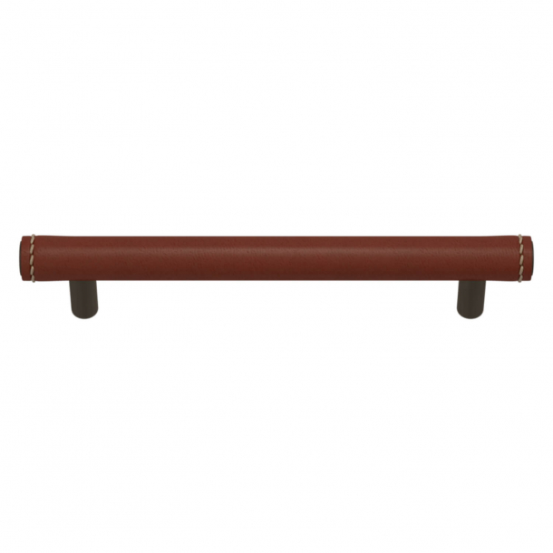 Turnstyle Designs Cabinet handles - Chestnut leather / Vintage patina - Model T1470