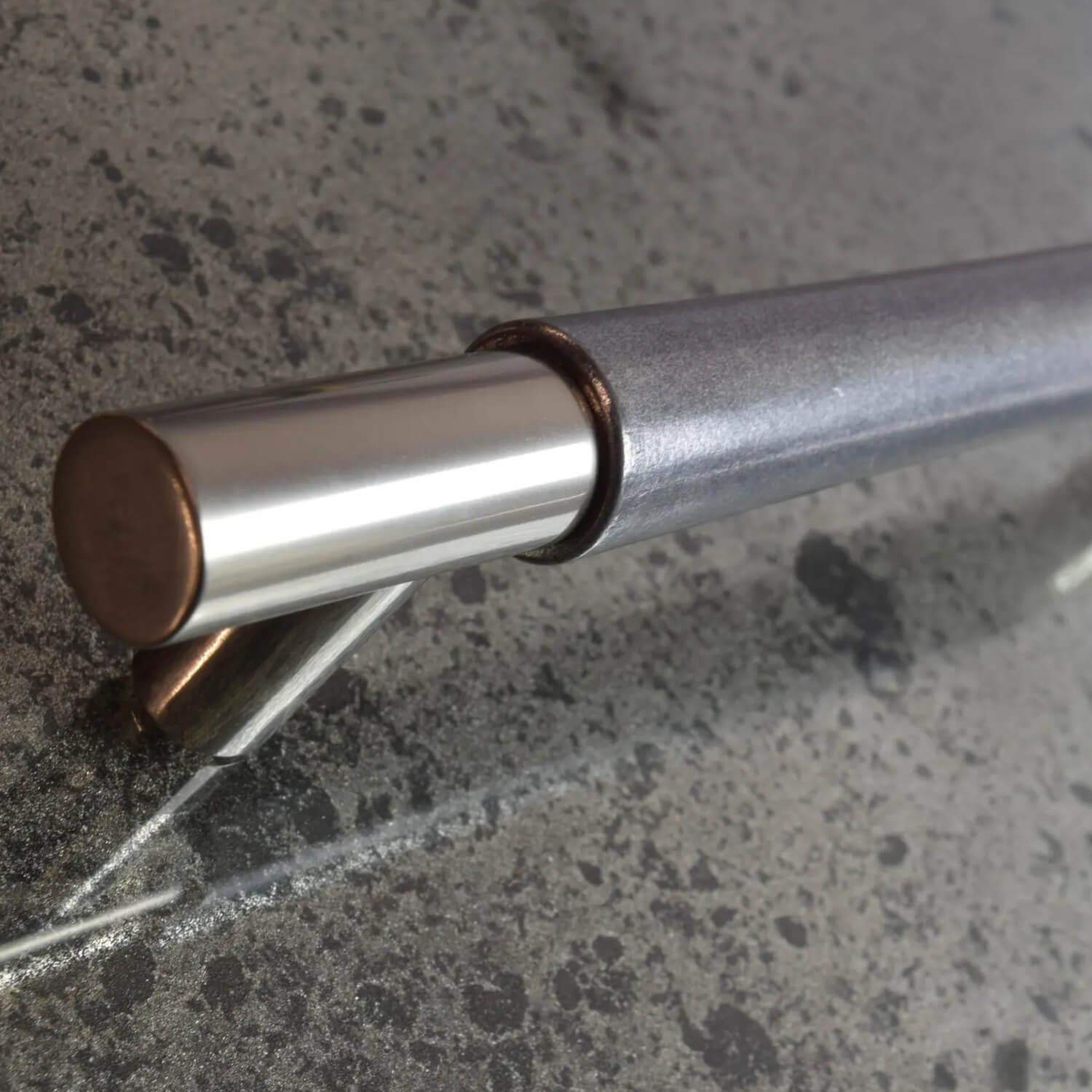 Turnstyle Design Cabinet Handle - Plain - Recess Amalfine - Model Y1163