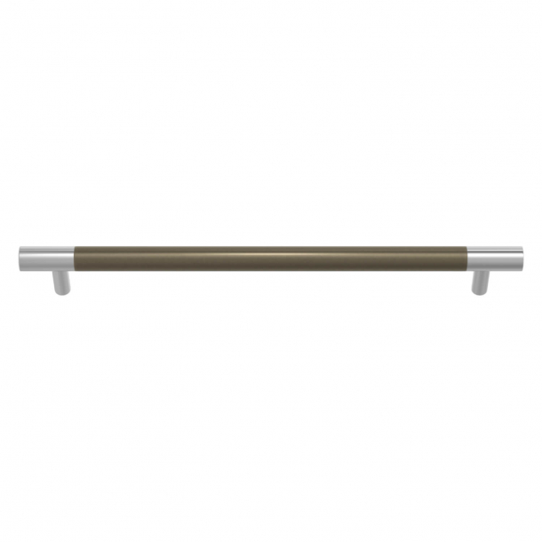 Turnstyle Designs Møbelgreb - Sølv bronze Amalfine / Blank krom - Model Y3092