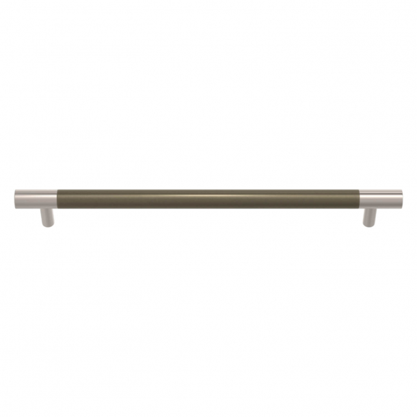 Turnstyle Designs Cabinet handles - Silver bronze Amalfine / Polished nickel - Model Y3092