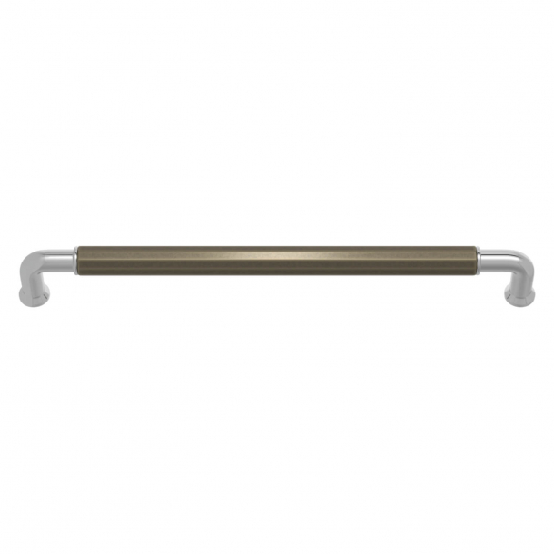 Møbelgreb - Turnstyle Designs - Sølv bronze Amalfine / Blank krom - Model YF3077