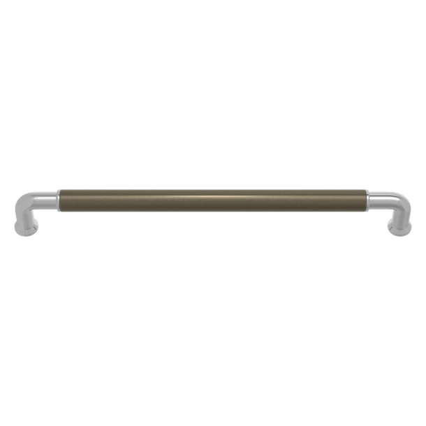 Møbelgreb - Turnstyle Designs - Sølv bronze Amalfine / Blank krom - Model YF3092