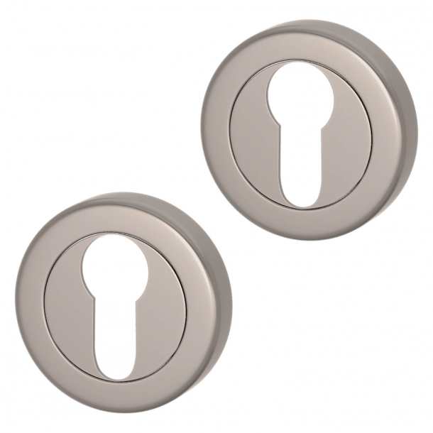 Cylinder ring PZ - Satin Nickel - Turnstyle Designs Model S1421 - ø52 mm