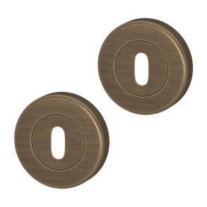 N�gleskilte - Fine antique brass - Turnstyle Designs - Model S1422 - � 52 mm