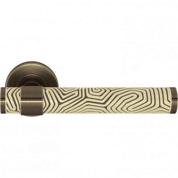 Drgreb - Turnstyle Designs - Sandfarvet / Antik messing - Model B7005