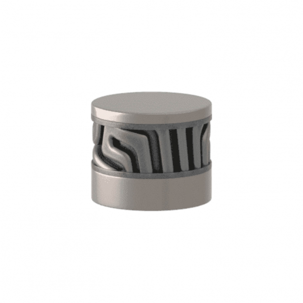Turnstyle Designs Cabinet knob - Alupewt Amalfine / Satin nickel - Model B8108