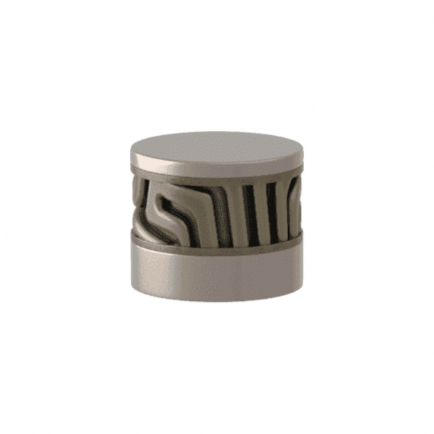 Uchwyt - Turnstyle Designs - Srebrny br&#261;z Amalfine / Satynowy nikiel - Model B8108