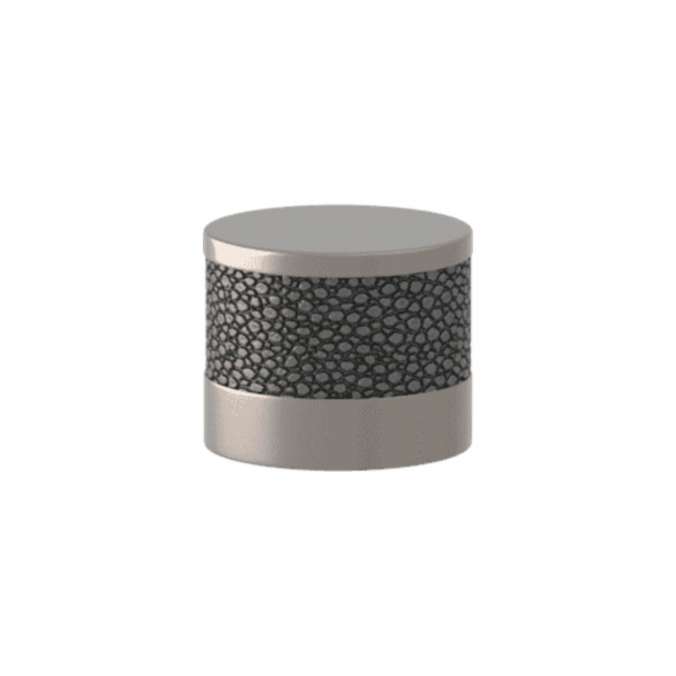 Turnstyle Designs Cabinet knob - Alupewt Amalfine / Satin nickel - Model P8722