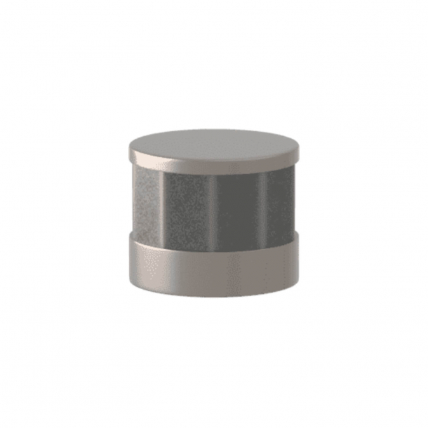 Turnstyle Designs Cabinet knob -  Alupewt Amalfine / Satin nickel - Model P8742