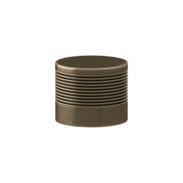 Turnstyle Designs Cabinet knob - Silver bronze Amalfine / Antique brass - Model P8755