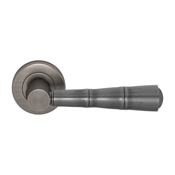 Turnstyle Design Door handle - Alupewt / Vintage nickel - Model D1001