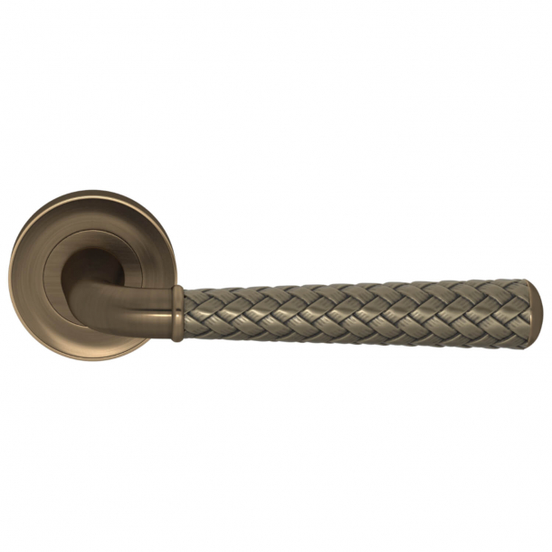 Turnstyle Design Door handle - Silber bronze / Antique brass - Model DF1175
